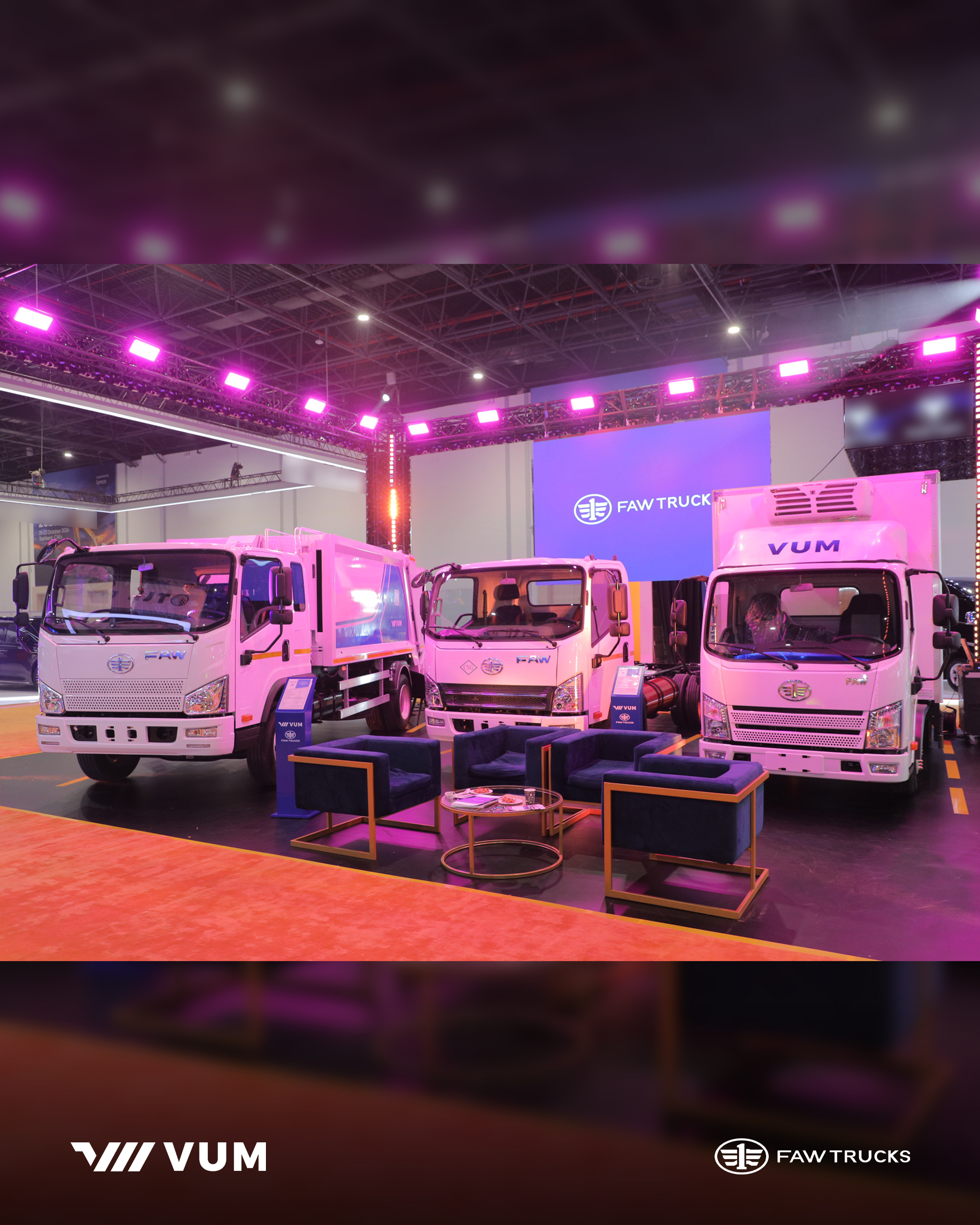 Van Universal Motors KOMTRANS Tashkent–2025 ko‘rgazmasida yangilangan FAW Tiger seriyasini taqdim etdi